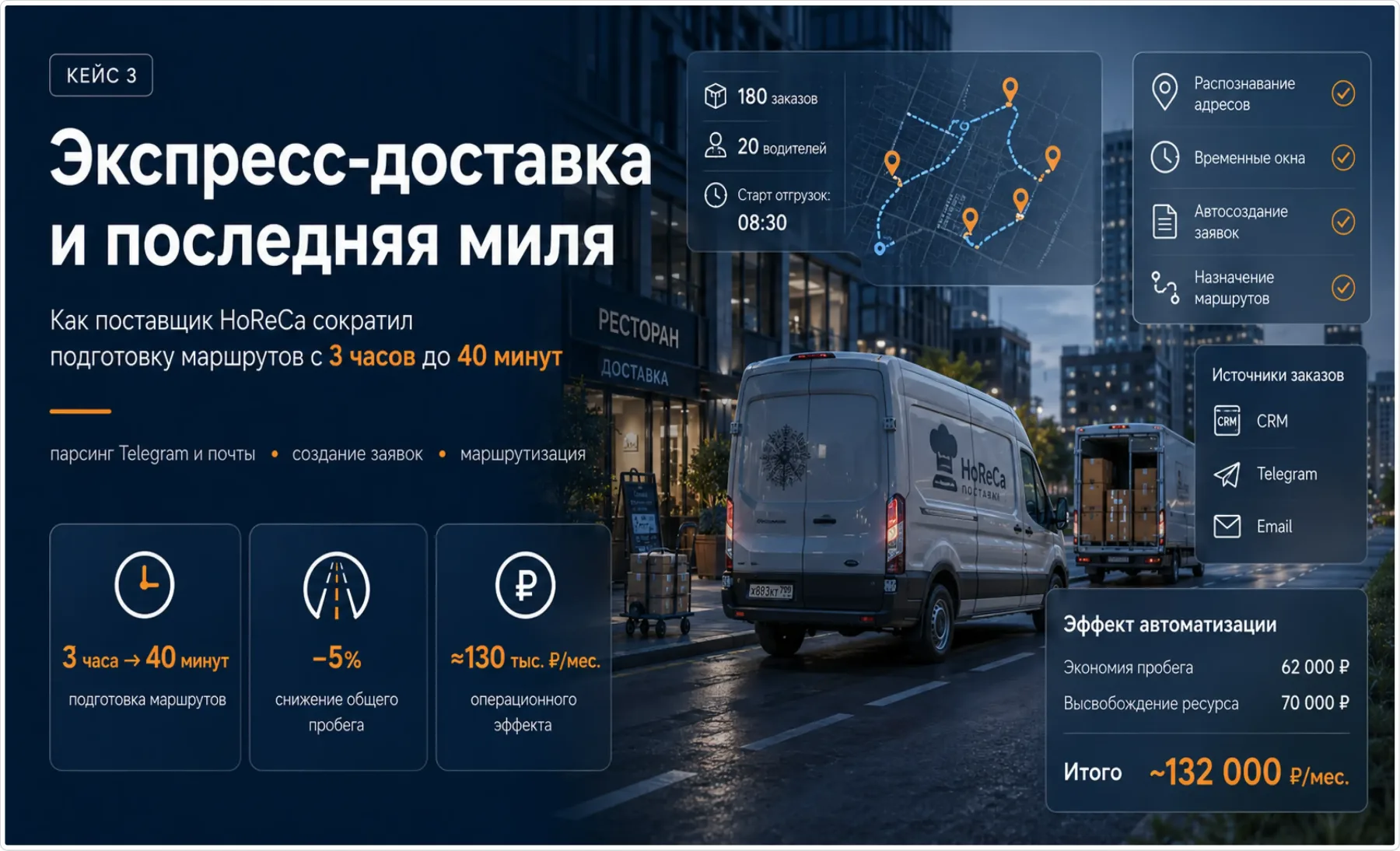 Кейс об экспресс-доставке